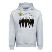 Heather Grey Celtic Thunder Urban Hoodie - linhVisuals