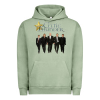 Pigment Oil Green Celtic Thunder Urban Hoodie - linhVisuals