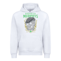 White dropkick murphy's Urban Hoodie - linhVisuals