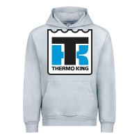 Heather Grey thermo king Urban Hoodie - linhVisuals