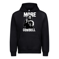 Black more cowbell Urban Hoodie - linhVisuals