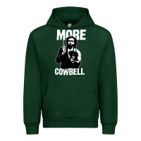 Forest Green more cowbell Urban Hoodie - linhVisuals