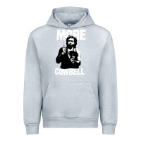 Heather Grey more cowbell Urban Hoodie - linhVisuals