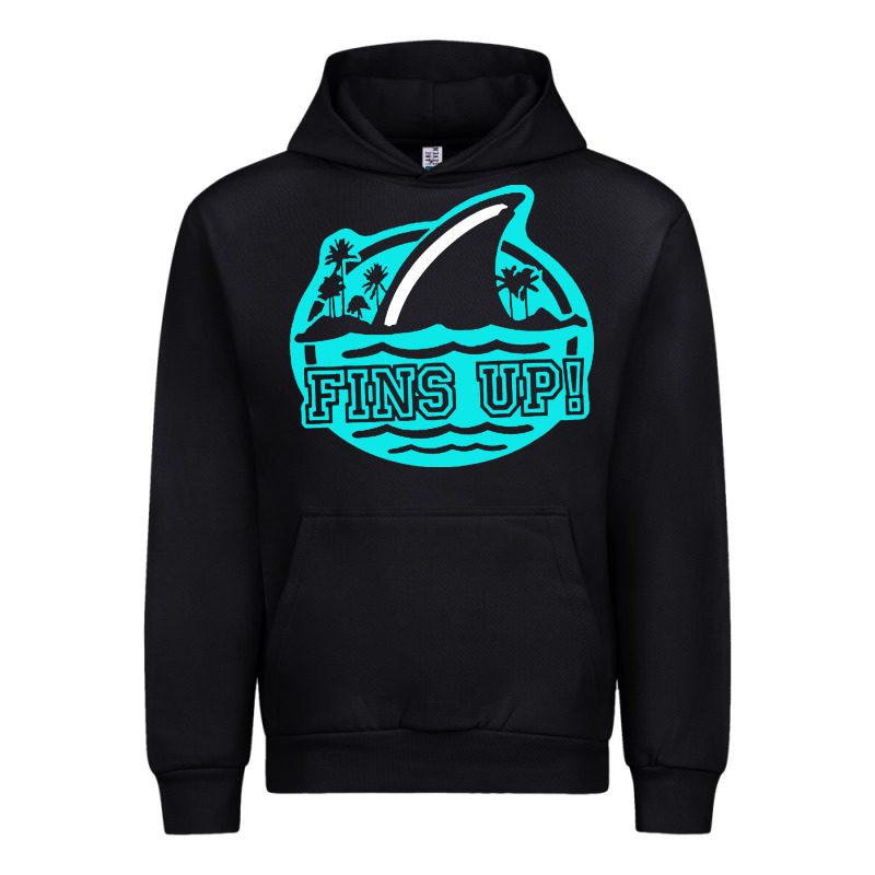 Fins Up Ocean Urban Hoodie by linhVisuals | Teevron