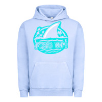 Pigment Grape Ice fins up ocean Urban Hoodie - linhVisuals