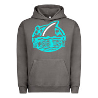 Pigment Tornado fins up ocean Urban Hoodie - linhVisuals