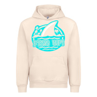 Sandshell fins up ocean Urban Hoodie - linhVisuals