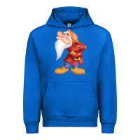 Cobalt grumpy dopey dwarf Urban Hoodie - linhVisuals