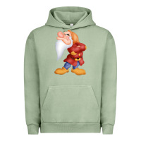 Pigment Oil Green grumpy dopey dwarf Urban Hoodie - linhVisuals