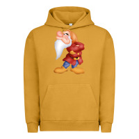 Pigment Peanut Butter grumpy dopey dwarf Urban Hoodie - linhVisuals