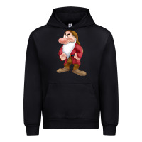 Black grumpy dopey dwarf Urban Hoodie - linhVisuals