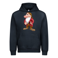 Navy grumpy dopey dwarf Urban Hoodie - linhVisuals