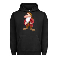 Pigment Black grumpy dopey dwarf Urban Hoodie - linhVisuals