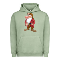 Pigment Oil Green grumpy dopey dwarf Urban Hoodie - linhVisuals