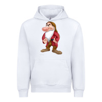 White grumpy dopey dwarf Urban Hoodie - linhVisuals