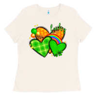 St. Patrick's Day Hearts St. Patricks Day Ladies Tee | Teevron