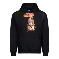 Black olaf Urban Hoodie - linhVisuals