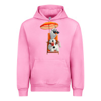 Fuchsia Pink olaf Urban Hoodie - linhVisuals