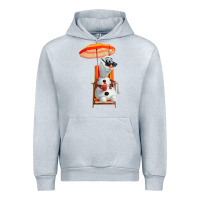 Heather Grey olaf Urban Hoodie - linhVisuals