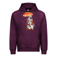 Mauve Wine olaf Urban Hoodie - linhVisuals