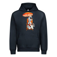 Navy olaf Urban Hoodie - linhVisuals