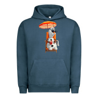 Pigment Midnight Navy olaf Urban Hoodie - linhVisuals