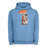Pigment Pebble Blue olaf Urban Hoodie - linhVisuals