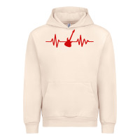 Sandshell heartbeat electric guitar Urban Hoodie - linhVisuals