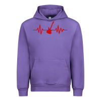 Tulip heartbeat electric guitar Urban Hoodie - linhVisuals