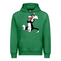 Emerald sylvester cat Urban Hoodie - linhVisuals