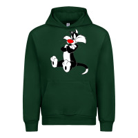 Forest Green sylvester cat Urban Hoodie - linhVisuals