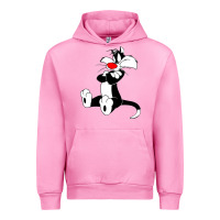 Fuchsia Pink sylvester cat Urban Hoodie - linhVisuals