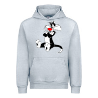 Heather Grey sylvester cat Urban Hoodie - linhVisuals