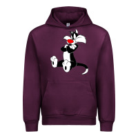 Mauve Wine sylvester cat Urban Hoodie - linhVisuals