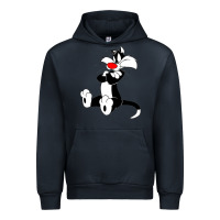 Navy sylvester cat Urban Hoodie - linhVisuals