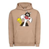 Pigment Burro tweety and sylvester Urban Hoodie - linhVisuals