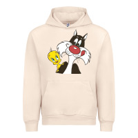 Sandshell tweety and sylvester Urban Hoodie - linhVisuals