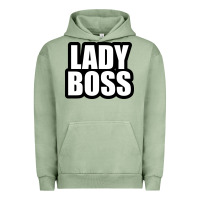 Pigment Oil Green Lady boss... Urban Hoodie - linhVisuals