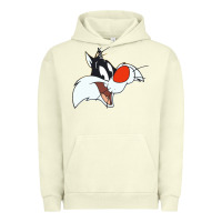 Pigment Pistachio sylvester  face Urban Hoodie - linhVisuals