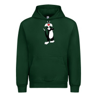 Forest Green sylvester cat Urban Hoodie - linhVisuals