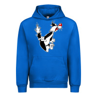 Cobalt sylvester cat Urban Hoodie - linhVisuals
