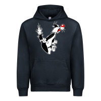 Navy sylvester cat Urban Hoodie - linhVisuals