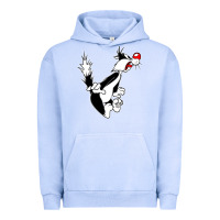 Pigment Grape Ice sylvester cat Urban Hoodie - linhVisuals