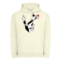 Pigment Pistachio sylvester cat Urban Hoodie - linhVisuals