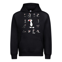 Black sylvester cat Urban Hoodie - linhVisuals