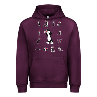 Mauve Wine sylvester cat Urban Hoodie - linhVisuals