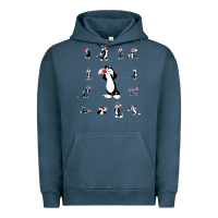 Pigment Midnight Navy sylvester cat Urban Hoodie - linhVisuals