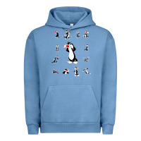 Pigment Pebble Blue sylvester cat Urban Hoodie - linhVisuals