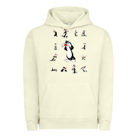 Pigment Pistachio sylvester cat Urban Hoodie - linhVisuals