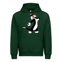 Forest Green sylvester cat Urban Hoodie - linhVisuals